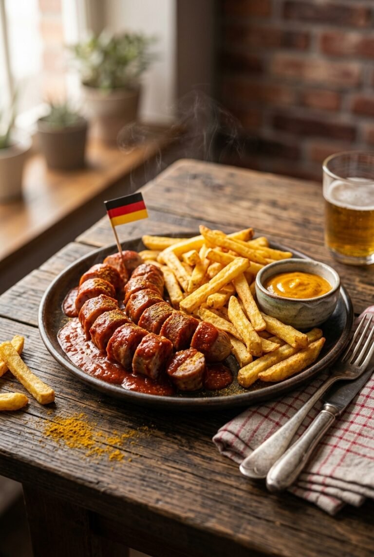 Currywurst selber machen Das beste Rezept wie vom Imbiss!